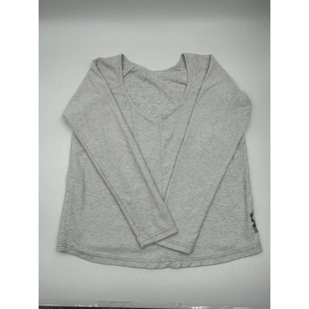 Bench Long Sleeves Top For Women Round Neck Sz M Casual Comfy Wear Gray